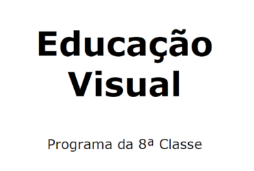 Educação Visual – Programa da 8a Classe