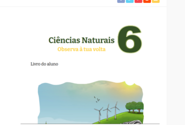 foto de capa de Livro de Ciências Naturais 6ª Classe (MINEDH) PDF