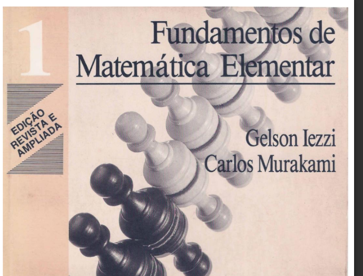 Fundamentos da Matematica elementar