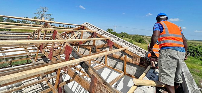 ESCMC inicia obras de reconstrução das suas infraestruturas destruídas pelo Ciclone Tropical Freddy